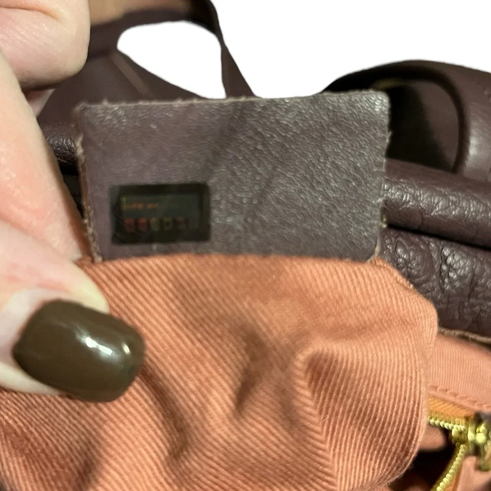 See By Chloe Brown Leather Shoulder Bag with Tan Accents - Picture 10 of 14